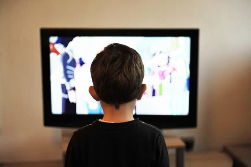 snuggle up and watch a film as a family