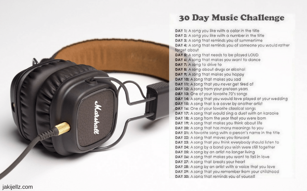 30 day music challenge