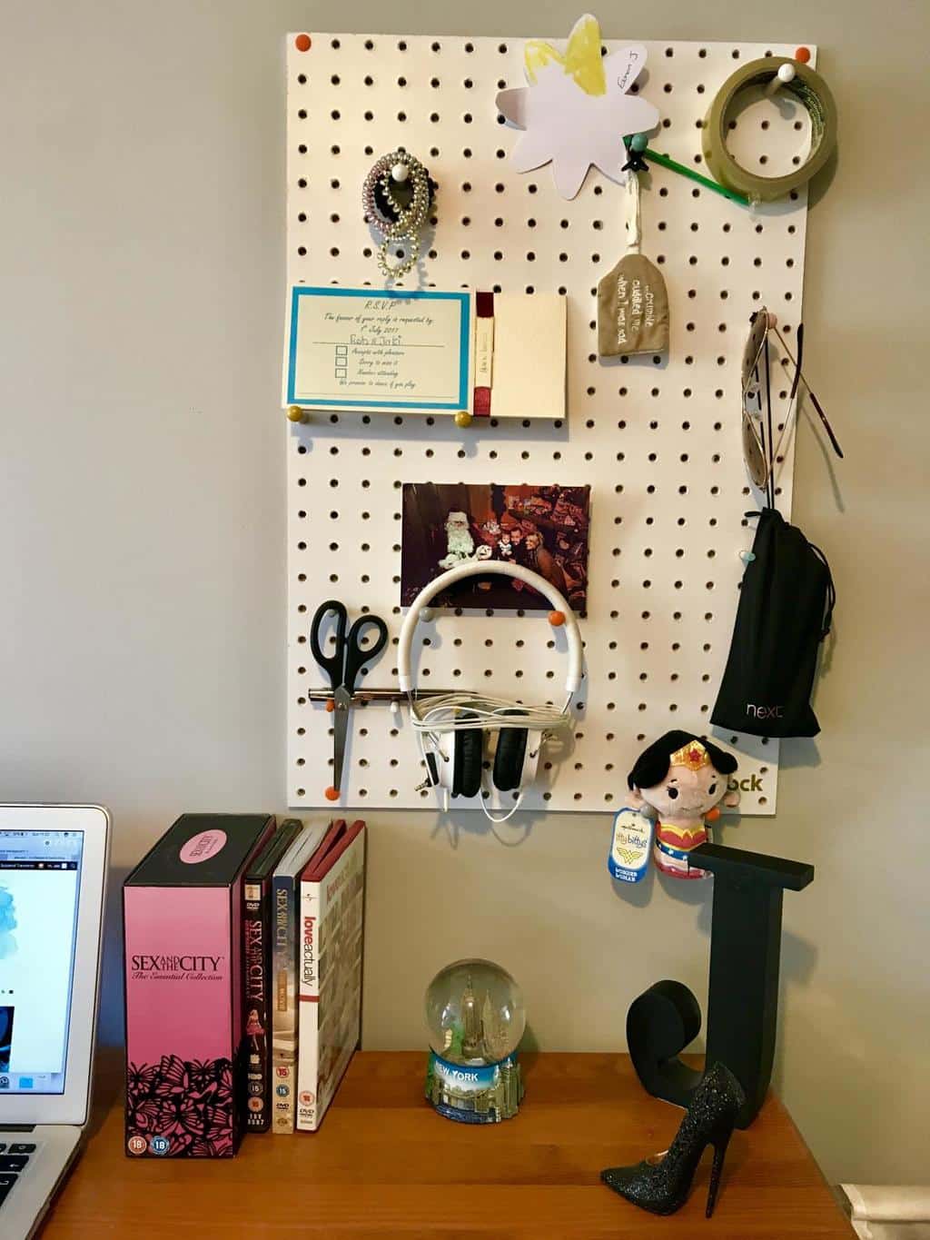 Getting More Organised With A Peg Board