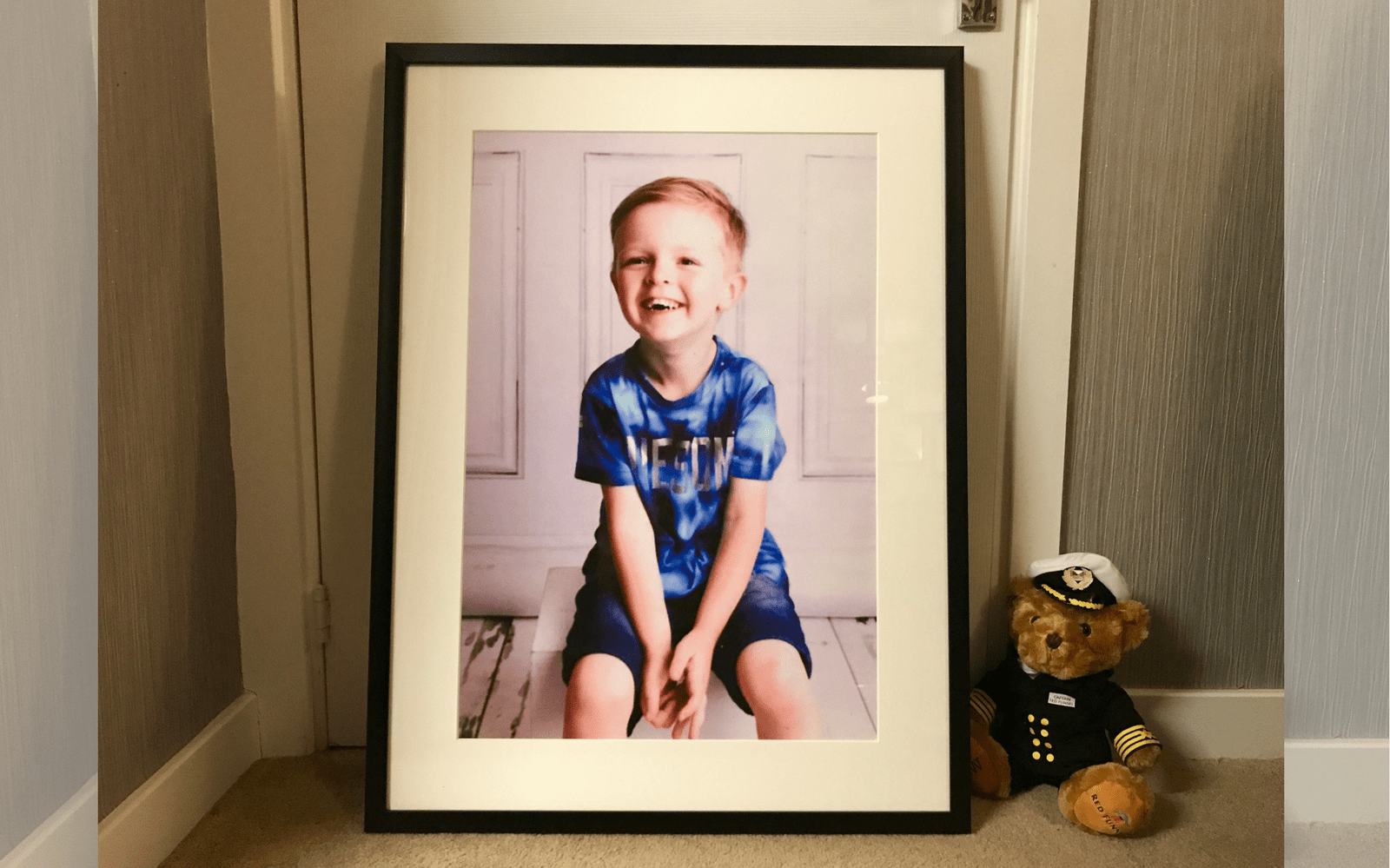 Little Boy In A Big Picture