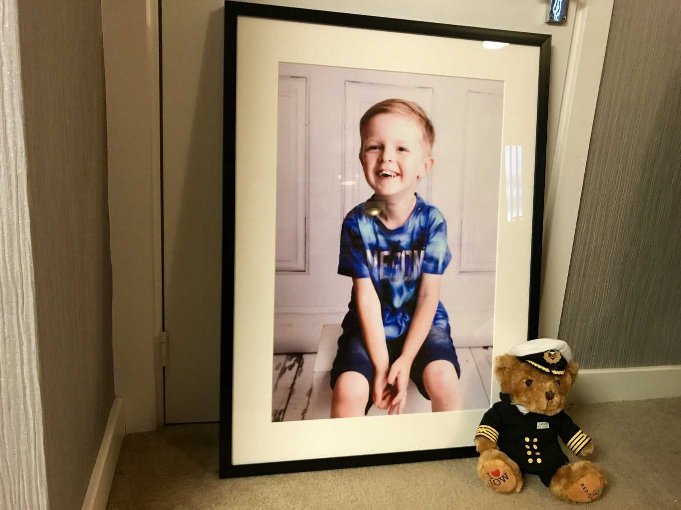 Little Boy In A Big Picture