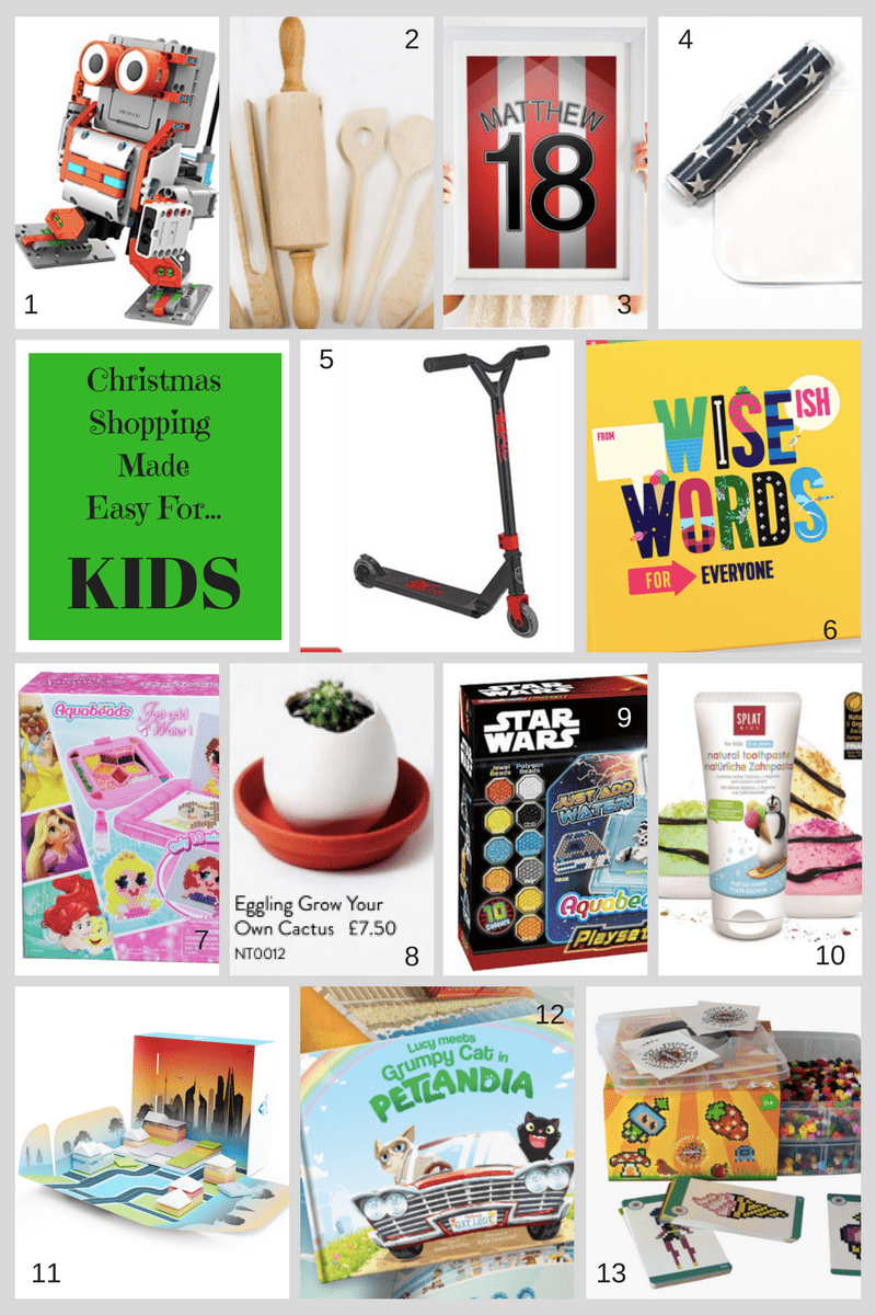 Christmas Shopping Made Easy - Kids Edition