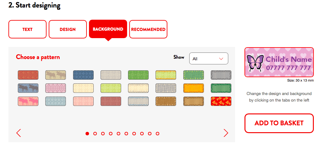 WIN Personalised Colour Nametags With MyNameTags.Com