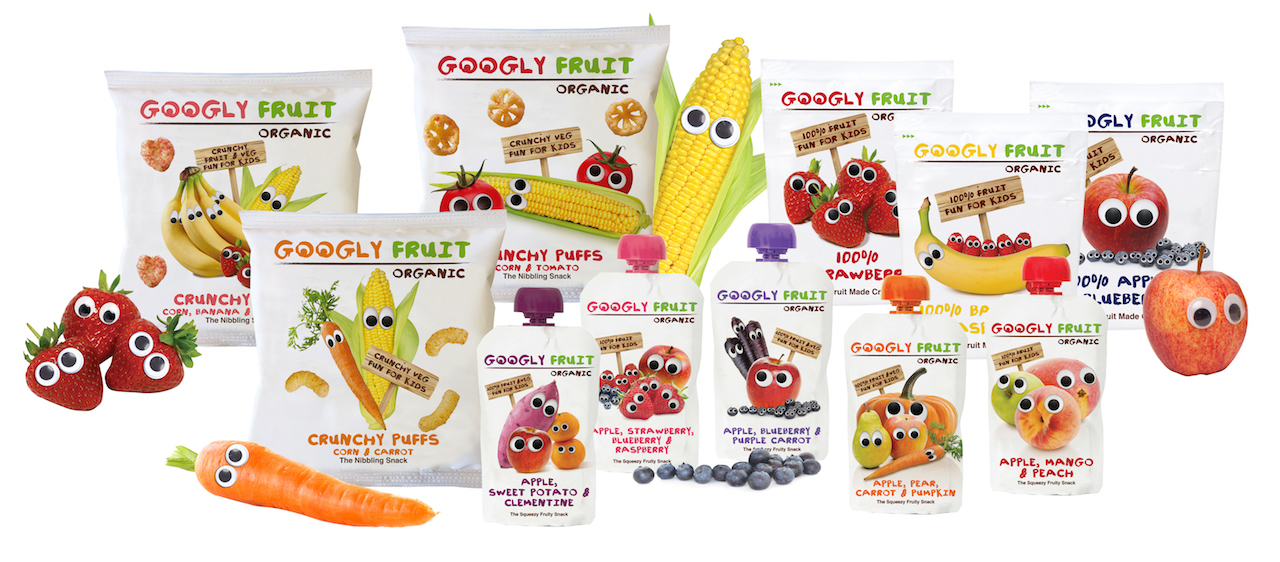 Googly Fruit Organic Goody Bag Giveaway - Organic Treats For Kids!