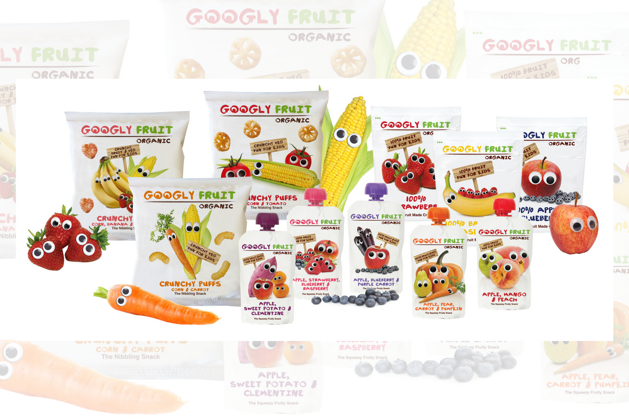 Googly Fruit Organic Goody Bag Giveaway - Organic Treats For Kids!