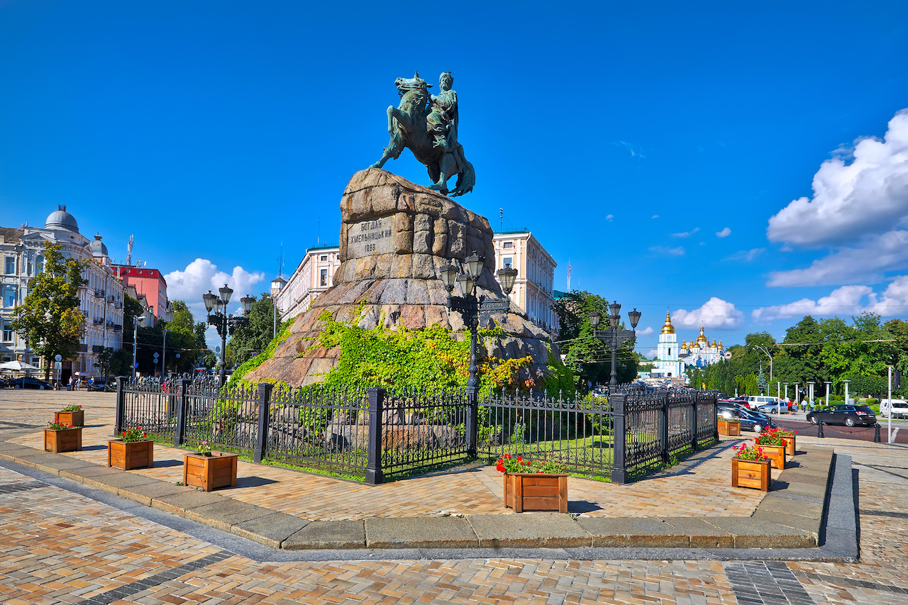 The St. Michael's Monastery in Kiev, Ukraine