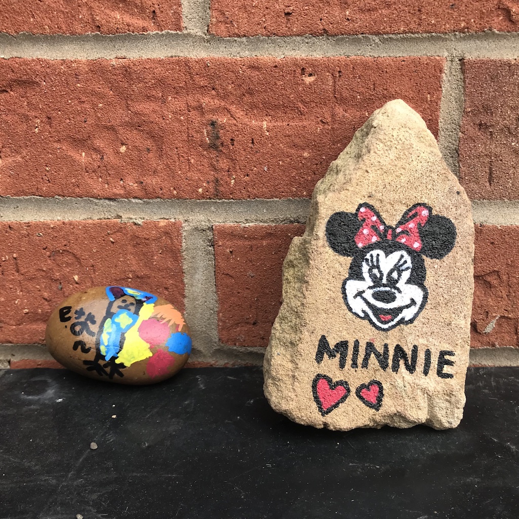 rock hunting and hiding