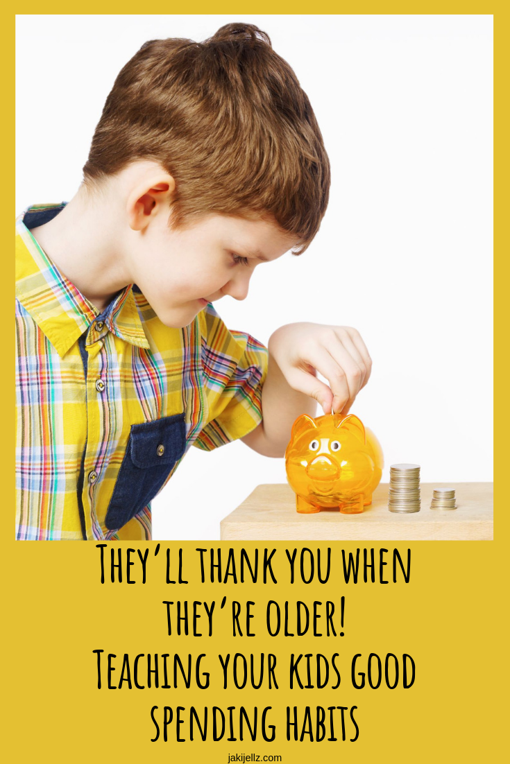 They’ll thank you when they’re older! Teaching your kids good spending habits