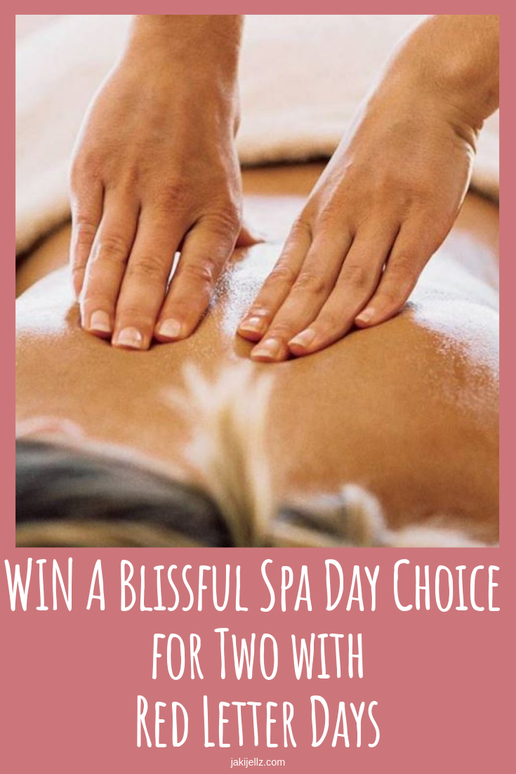 WIN A Blissful Spa Day Choice for Two with Red Letter Days