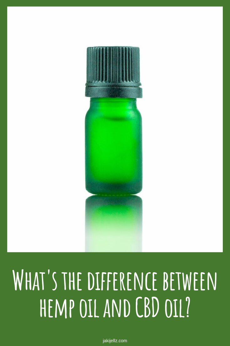 What's the difference between hemp oil and CBD oil?