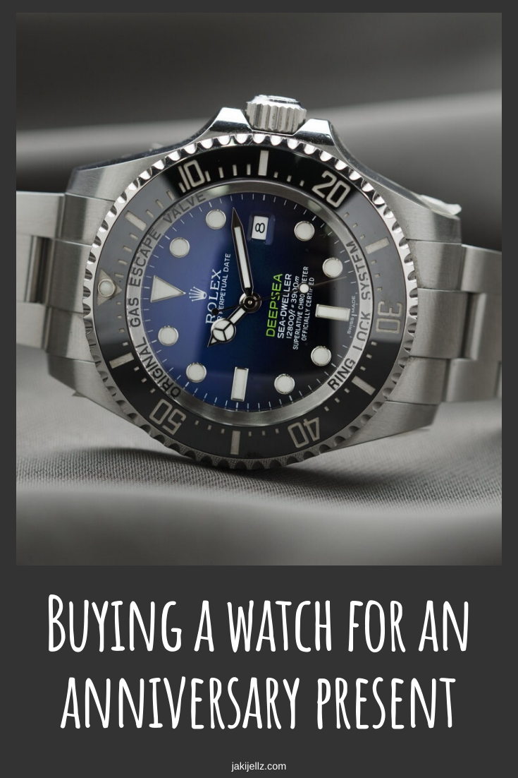Buying a watch for an anniversary present