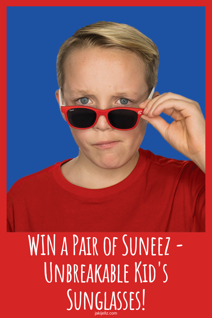WIN a Pair of Suneez - Unbreakable Kid's Sunglasses!